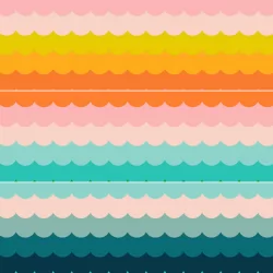 Ruby Star Society - Poolside Too - Umbrella Scallops Fat Quarter Bundle - PRE-ORDER DUE MAY