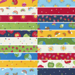 Rainbow Garden - *Bundle of 20 FQs - 2 FQs Free!*