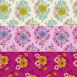 Ruby Star Society - Reading Nook - Heirloom Fat Quarter Bundle - 3 FQs