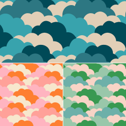 Ruby Star Society - Reverie - Clouds Fat Quarter Bundle - 3 FQs