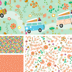 Road Trip - Fat Quarter Bundle