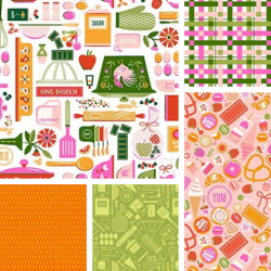 Rolling Pin - Fat Quarter Bundle