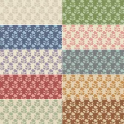 Sanctuary by Tilda - *Mira Blenders Fat Quarter Bundle - 10 FQs with 1 Free