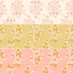Ruby Star Society - Sunbeam - Wild Flower Child Fat Quarter Bundle - 3 FQs