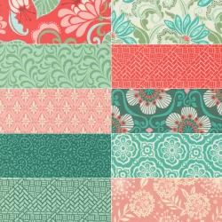 Tango by Kate Spain - *Bundle of 10 Fat Quarters (2) - 1 FQ Free*