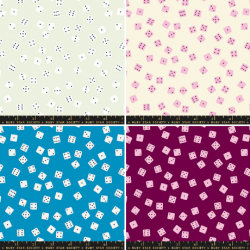 Ruby Star Society - Tarrytown - Farkle Dice Fat Quarter Collection - 4 FQs