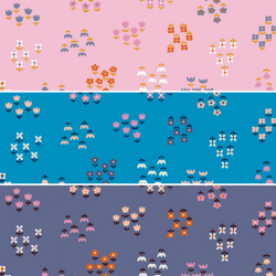 Ruby Star Society - Tarrytown - Little Flowers Fat Quarter Collection - 3FQs