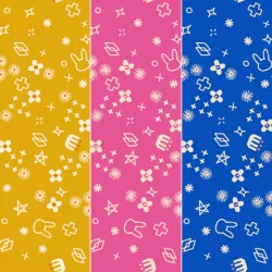 Ruby Star Society - Woodland Park - Bunny Bloom Fat Quarter Bundle - 3 FQs