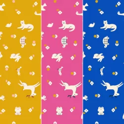 Ruby Star Society - Woodland Park - Menagerie Fat Quarter Bundle - 3 FQs